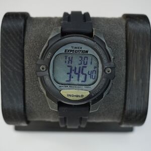 LARGE TIMEX EXPEDITION SPORTS 334 WATCH 100M INDIGLO